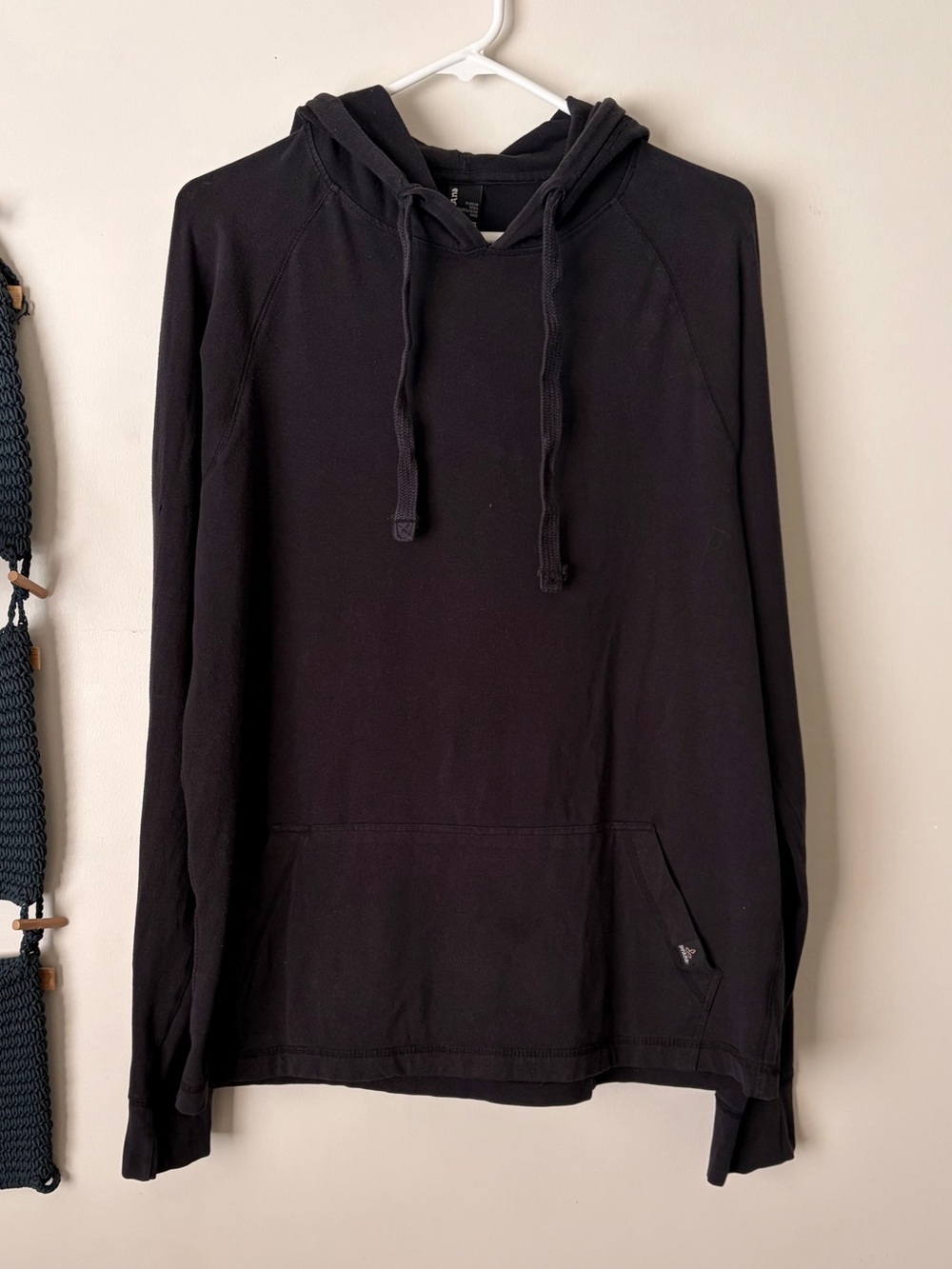 Prana Black Hoodie Pullover